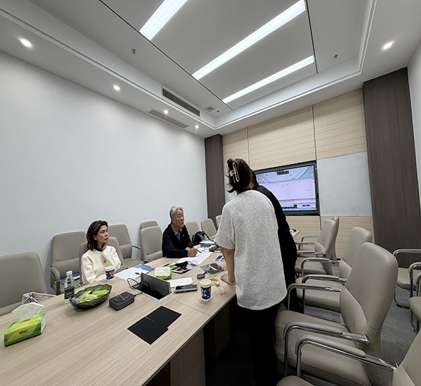 韓国の主要顧客を訪問し、綿密な交流、技術協力の深化、市場拡大を図る